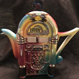VINTAGE THE TEAPOTTERY LIMIITED EDITION JUKEBOX TEAPOT